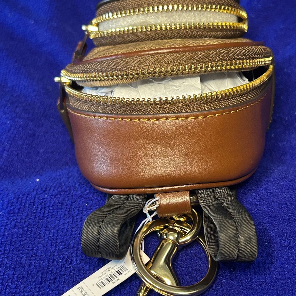 Coach Mini Backpack Keychain - Picture 7 of 10